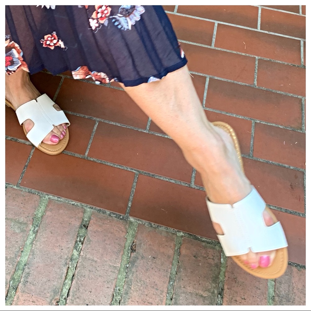 ✨SPRING ✨Chic White sandals - Picture 5 of 6